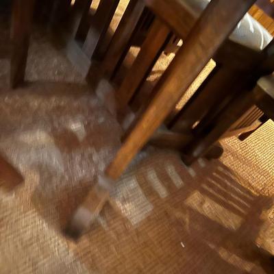 Richardson Brothers, Oak Table 10 Chairs, VINTAGE Arts & Crafts