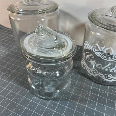 Collection of Clear Jars