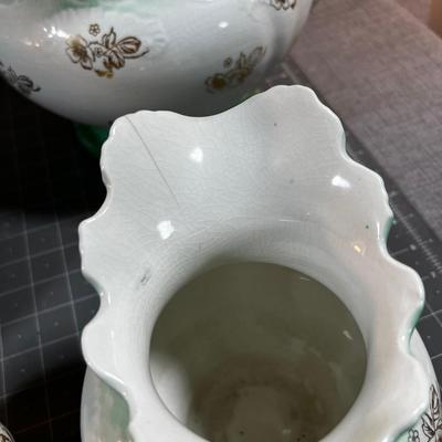 Homer Laughlin ANTIQUE Wash Basin & Pitcher Set