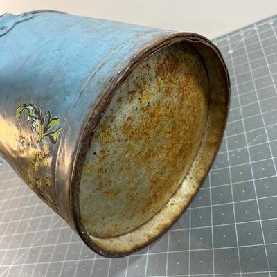 Antique Cream Can, Hand Painted 