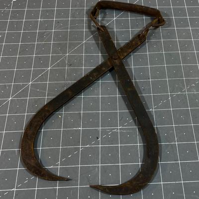 Antique Ice Tongs