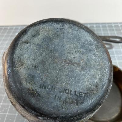 3 Cast Iron Skillets 