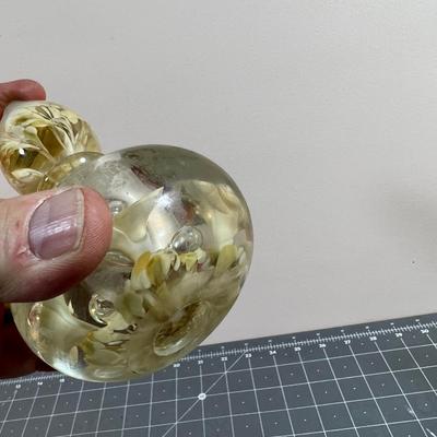 Hand Blown Glass Perfume Bottle 