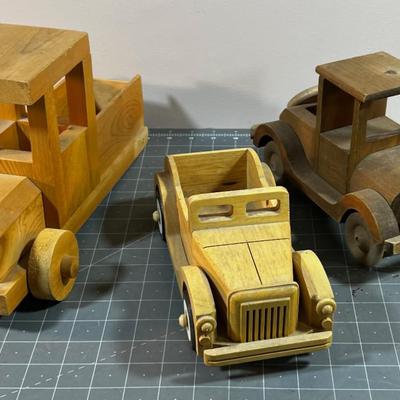 Wood Cars (3) 