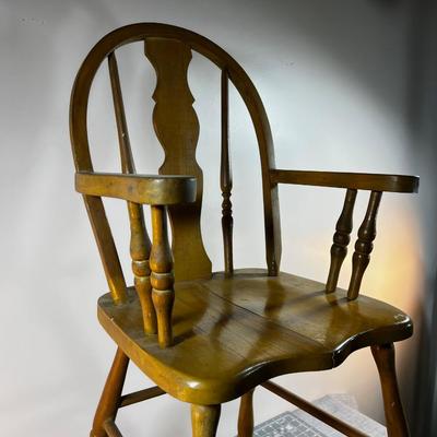 Antique Birch or Maple Childs Chair