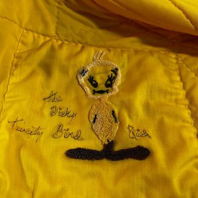 Quilt YELLOW Hand Crafted 