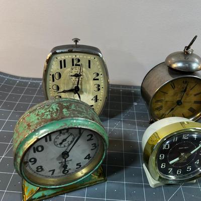 Collection of Old Clocks 