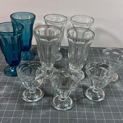 Anchor Hocking Dessert Glasses Lot