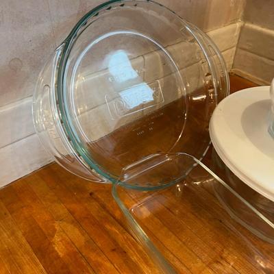 All Pyrex or Glass Baking, oven and Refrigerator Dishes 