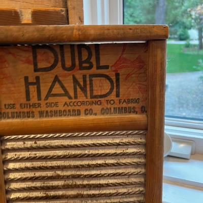 3 Antique Wash Boards 