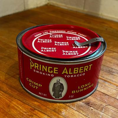 Prince Albert in a Can  (ha-ha) With Sewing notions inside