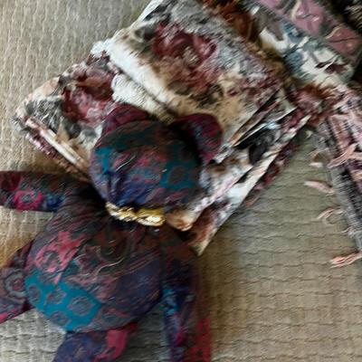 Another Pile of Linens, Plus a Bear 