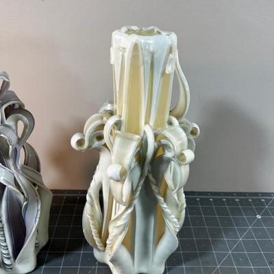 WOW! 2 FANCY Candles  