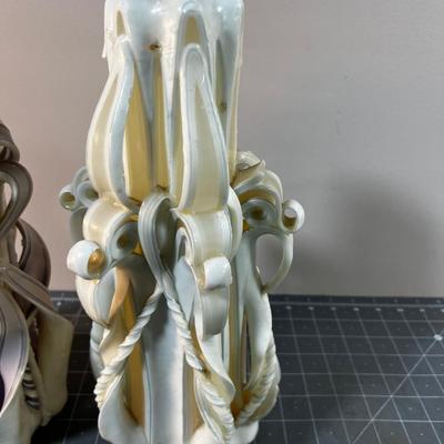 WOW! 2 FANCY Candles  
