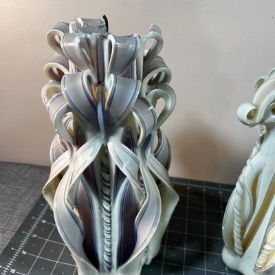 WOW! 2 FANCY Candles  
