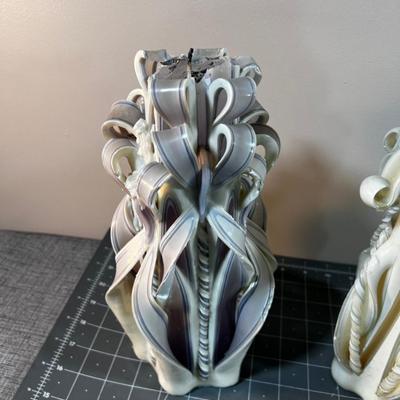 WOW! 2 FANCY Candles  