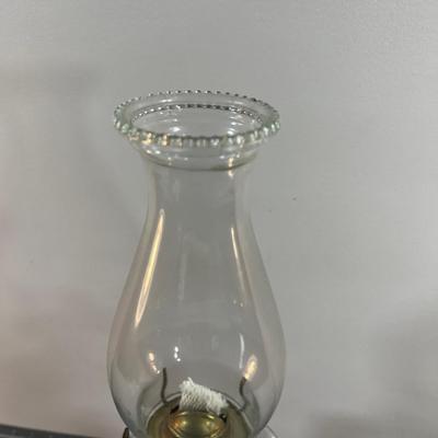 Red Kerosene Lamp VINTAGE