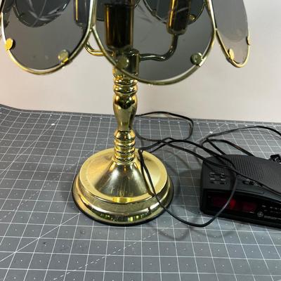 Touch Lamp and Clock Radio