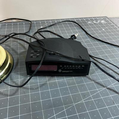 Touch Lamp and Clock Radio