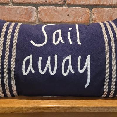 Sail Away Pillow