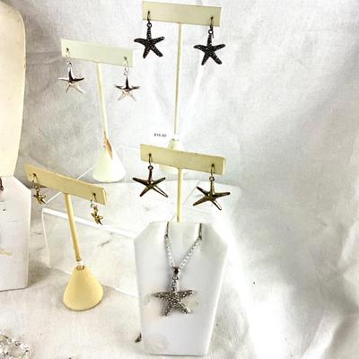 485 Silver & Gold Starfish Lot
