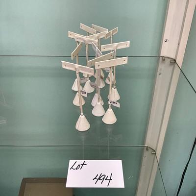 494 Set of 12 T Bar Earring Displays