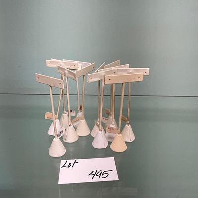 495 Set of 12 T Bar Earring Displays