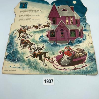 1958 Whitman Night Before Christmas book
