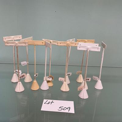 509 Set of 12 T Bar Earring Displays