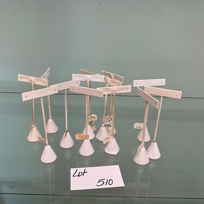 510 Set of 12 T Bar Earring Displays