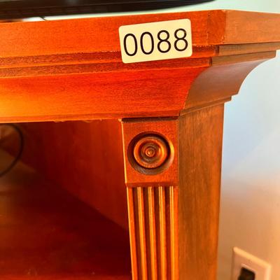 Corner Sound Bar Media Console Cabinet