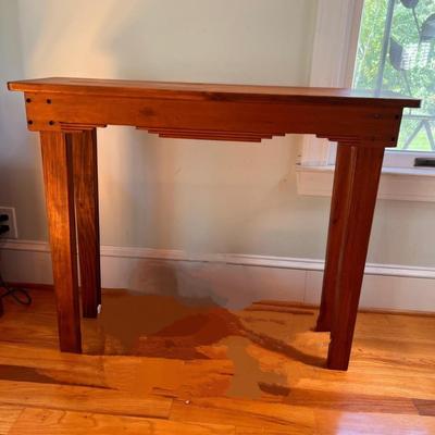 Vintage Solid Wood Hall Entry Sofa Table