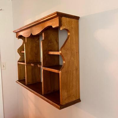 Large Wood Display Shelf 25"x35"