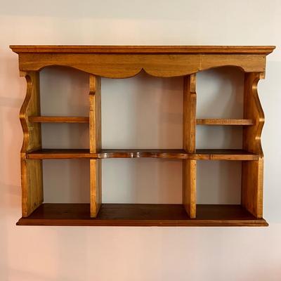 Large Wood Display Shelf 25"x35"