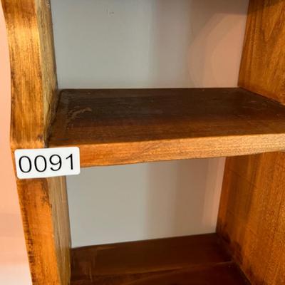 Large Wood Display Shelf 25"x35"