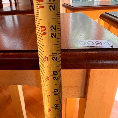4 Wood Plant Stand Tables