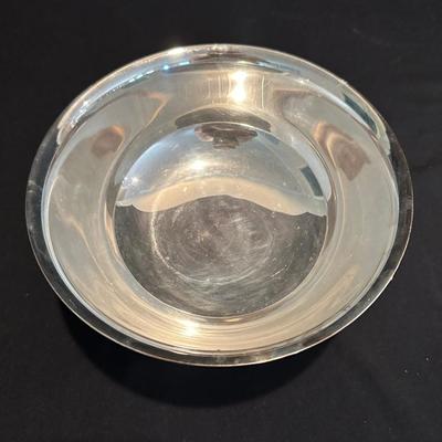 Gorham Silver Plate Trays, Lazy Susan, Bowls and Basket (LR-KL)