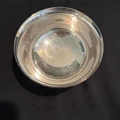 Gorham Silver Plate Trays, Lazy Susan, Bowls and Basket (LR-KL)