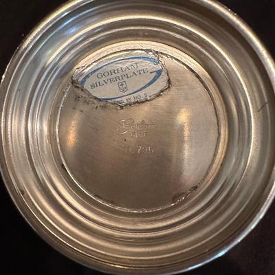 Gorham Silver Plate Trays, Lazy Susan, Bowls and Basket (LR-KL)