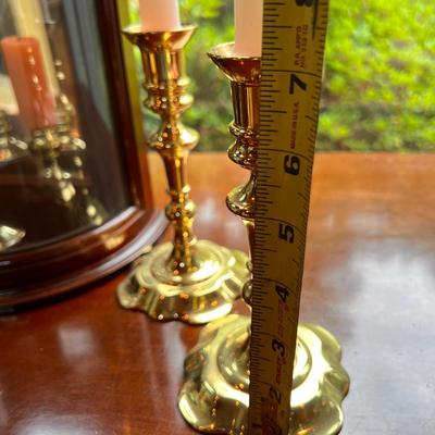 Vint. Lot Candlestick Holders, Sconces -Bombay Co, Baldwin Brass