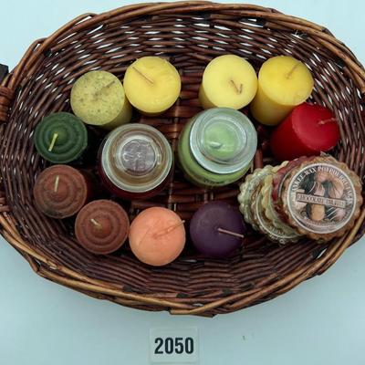 Assorted candles