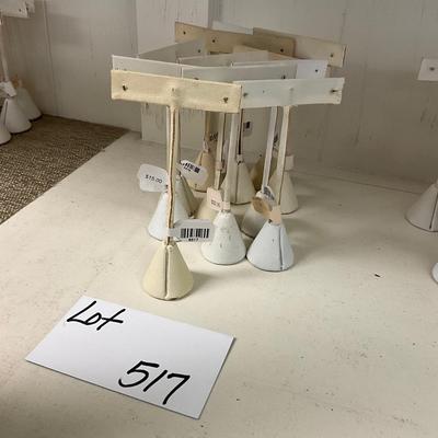 517 Set of 12 T Earring Displays