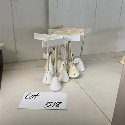 518 Set of 12 T Earring Displays
