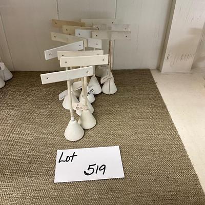 519 Set of 12 T Earring Displays