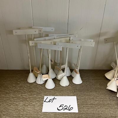 526 Set of 12 T Earring Displays