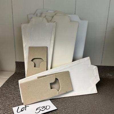 530 Set of 12 Flat Necklace Displays