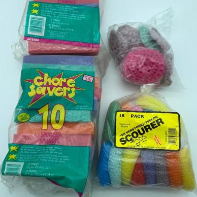 Assorted sponges