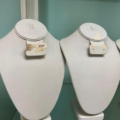 535 Set of 6 Necklace Displays with Earrings