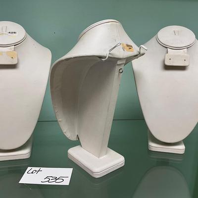 535 Set of 6 Necklace Displays with Earrings