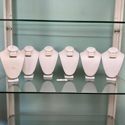 536 Set of 6 Necklace Displays with Earring
